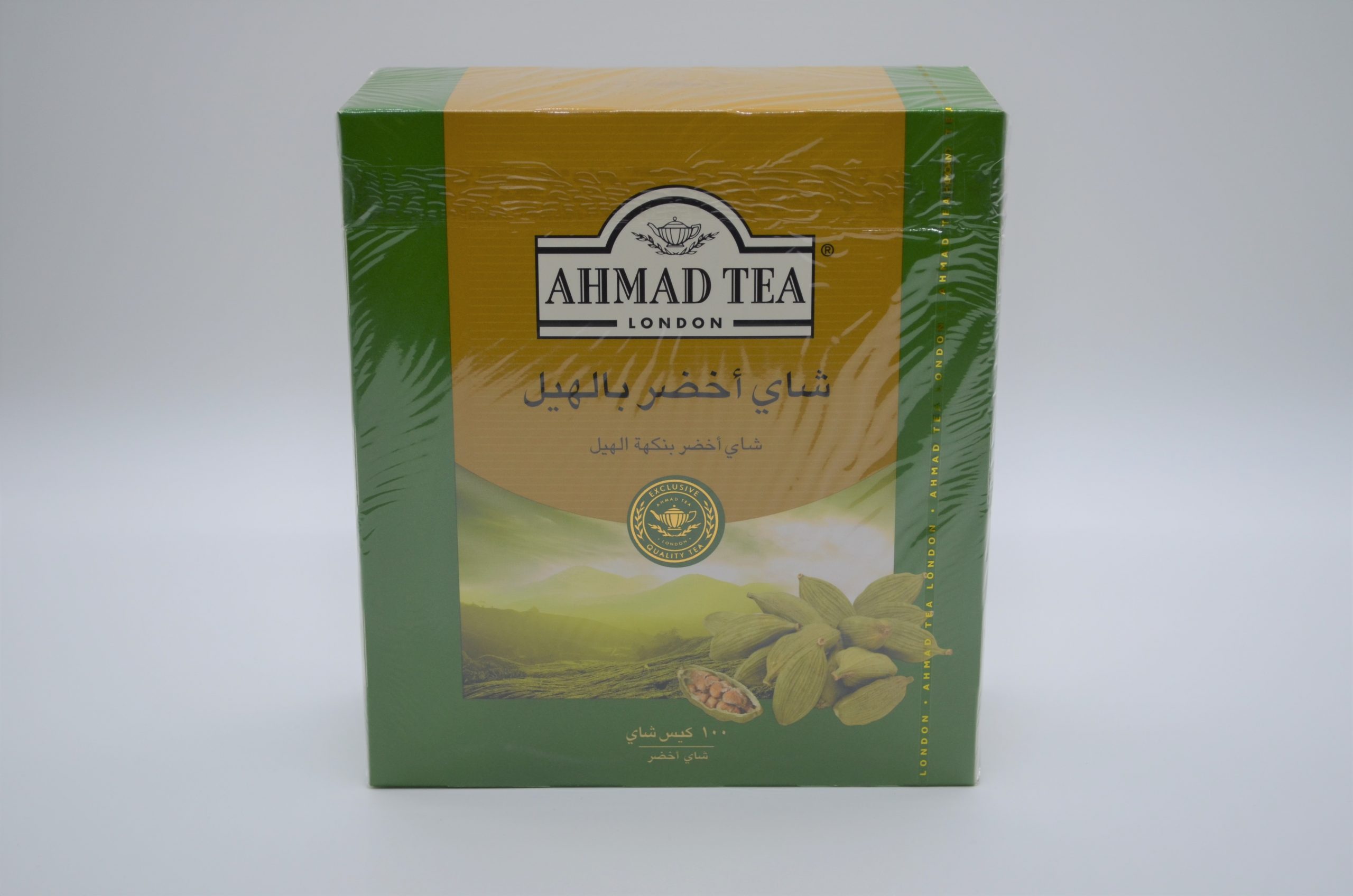 Ahmad Tea Cardamom Green Tea (Pack of 3), Pack of 3 - Jay C Food Stores