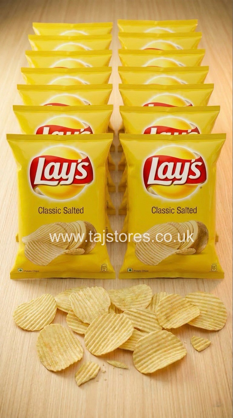 LAYS CLASSIC SALTED CRISPS (PACK OF 14)